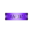 anima2.STL Archivo STL anima dulcis vivas mecum 2 anillos・Modelo para descargar y imprimir en 3D