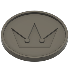 KingdomHearts-Symbol-Coaster.png Файл STL Подставка с символами Kingdom Hearts・Идея 3D-печати для скачивания, Aztecha