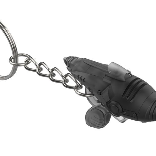Alien_Blaster_Keychain_1.3207.jpg Llavero - Alien Blaster - Fallout - Modelo 3d imprimible - Archivos STL