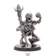 caster.jpg Skeletal Clan Bundle Fantasy Miniatures: Frostgrave, Pathfinder, D&D