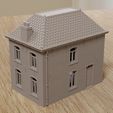 RD-Vielsalm-Cottage-DS-T2-3D-Print-Miniature-Wargaming-Terrain-Ardennen-Battle-of-the-Bulge-Back.jpg Ardennes Village Set (Bundle) - Battle of the Bulge - WW2 Miniature Wargaming Terrain