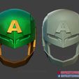 Captain_America_Hail_Hydra_Helmet_3dprint_09.jpg Captain America Hail Hydra Supreme Marvel Helmet Cosplay