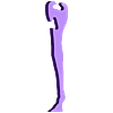 giraffe (3).stl Rompecabezas de Jirafa
