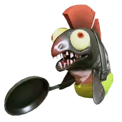 Chum.webp Archivo STL gratis Splatoon chum salmon run figura de acción salmonrun・Objeto imprimible en 3D para descargar