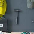 042_Foto_3.jpg Tool Holder for Claw Hammer 600g 042 I ENFORCE I for screws or peg board