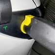1D77D2CE-EAEC-4CED-9DAF-574560560FA1.jpeg Tesla Model 3 & Y - SAE J1772 Adapter Lock Charger + BONUS! Tesla drink coasters included!