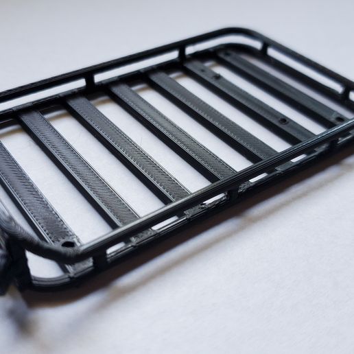 Roof Rack for Axial scx24 with hard body gladiator 3D model