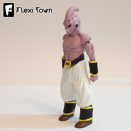 Flexi-Town-Kid-Buu,-I2.png Flexi Kid Buu, figurine articulée, 3mf inclus