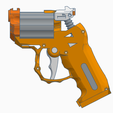Orange-Grey.png Toy Blaster "Trigger" (semi-auto, trigger-primed, double-action)
