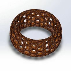 1.jpg Fichier STL Nid d'abeille・Modèle à télécharger et à imprimer en 3D
