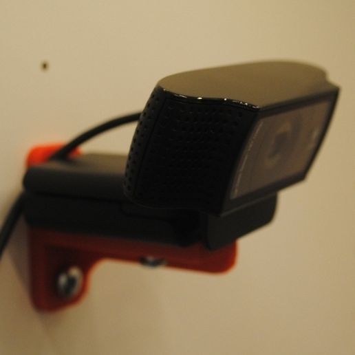Simplified Webcam Mount 3D model