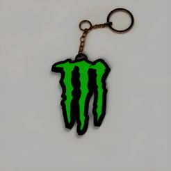 Untitled.jpg High Quality Monster Themed Keychain