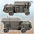 2.jpg Sci-Fi all-terrain truck for wood transport with four wheels (1) - Future Sci-Fi SF Zombie plague Post apocalyptique Terrain Tabletop Scifi