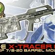 1-TX68-7-8-20-mount.jpg Umarex T4E XT68 X-tracer 68, UNEF 7/8-20 Hammerhead, lapco, nemesis FS barrel tracer mount