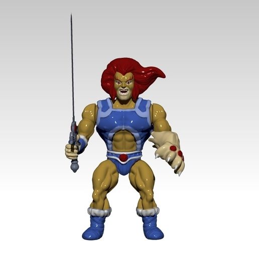 🗡️ THUNDERCATS LION-O・Archivo 3D para ・Cults