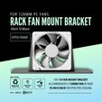 2.jpg 10-Inch 1U Rack Mount Fan Bracket for 120mm PC Fans - STL & 3MF Files, Custom Design for Homelab Cooling, Edge Computing, AI Rack Solutions, High-CFM Modular Build