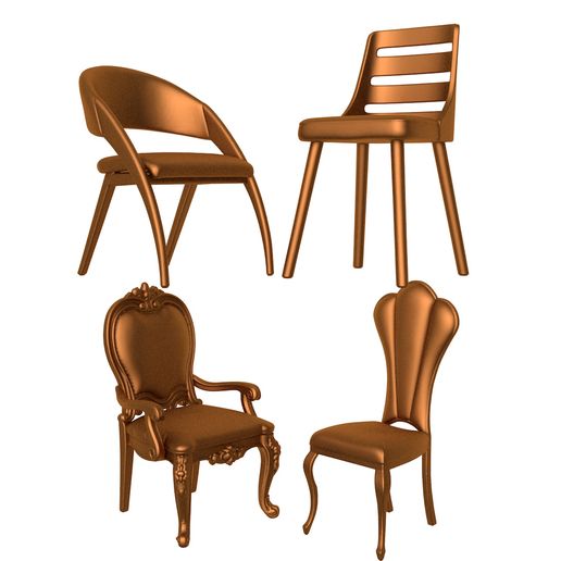 dining chair / dining chair stl / chair printer / Kitchen Dining Chairs / Kitchen chair