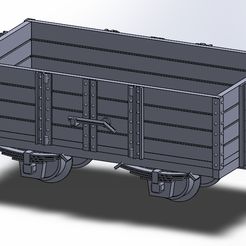 CAO-wagon-tombereau-à-2-essieux.jpg Télécharger fichier STL wagon tombereau 2 essieux HOe, OO9, OOn3・Modèle à télécharger et à imprimer en 3D, nopxor