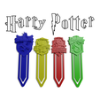 push-diseño.png Hogwart houses bookmarks