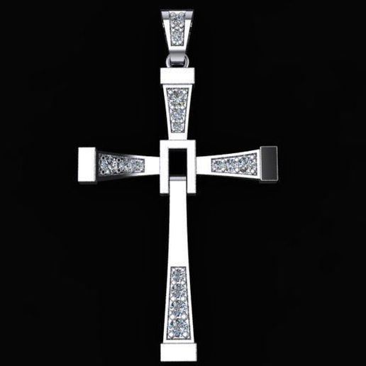 Cross diamonds 3D model