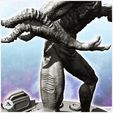 7.jpg Alien creature with multiple tentacles (12) - SF SciFi wars future apocalypse post-apo wargaming wargame