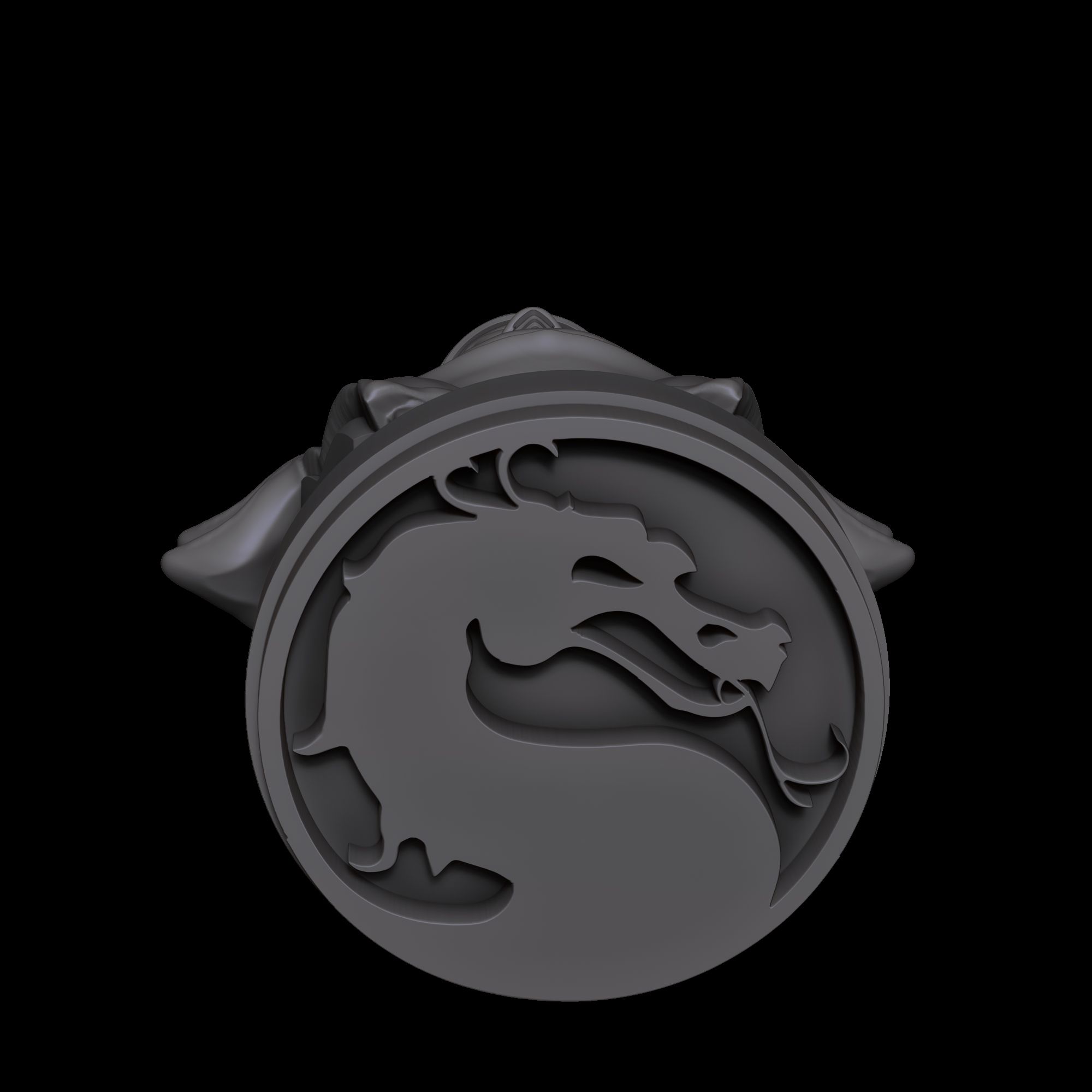 05.jpg Download STL file Scorpion Bust Mortal Kombat • 3D printing template, DerikRepto