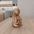 untitled.png 3D Mother and Child Figure with 3D Stl File for Mother's Day & 3D Printing, Mother's Day Gift, 3D Printed Decor, Gift for Mother