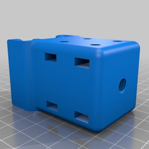 Ender 3 Feet - adjustable (8mm thread) - 3D model önizlemesi