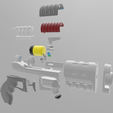 blown2.PNG Fallout Glock 86 Plasma Pistol by 3nikhey made printable