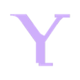 YM.stl Letters and Numbers RESIDENT EVIL | Logo