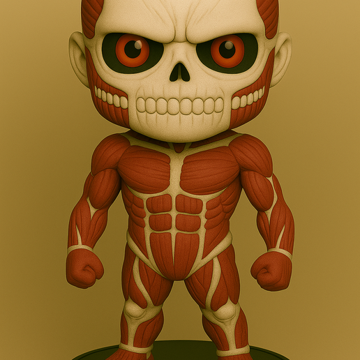 Bertholdt Hoover - Colossal Titan - Qposket 3D model