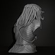 4.jpg Predator Bust Figurine 3D Printing Assembly