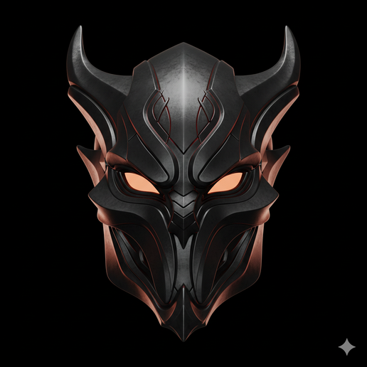 stylized mask STL, low poly mask STL, zombie mask STL, monster mask STL, anime style mask STL, costume mask STL, FDM friendly mask STL, dragon mask STL, orc mask STL, mutant mask STL, lion mask STL, mask 3D print, possessed mask STL, mask stand STL, vikin