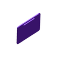 Minimal Kitchen Cutting Board with Handle Slot.stl Minimal Kitchen Cutting Board with Handle Slot