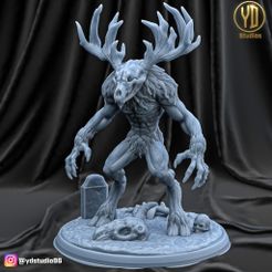 wendigo1.jpg Файл STL Вендиго・3D-печатная модель для загрузки