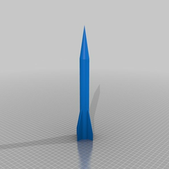 2e5a340825988e6b62a47035a905aa2f.png Free STL file Rocket Protype 2 280mm・3D printing idea to download, Witorgor