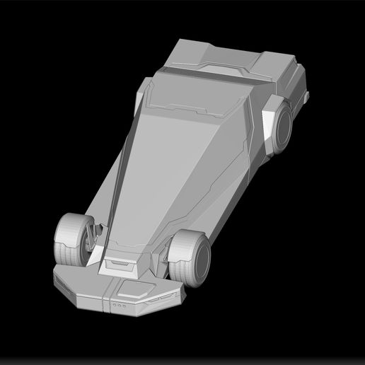sci-fi vehicle - space car - future car - modern car