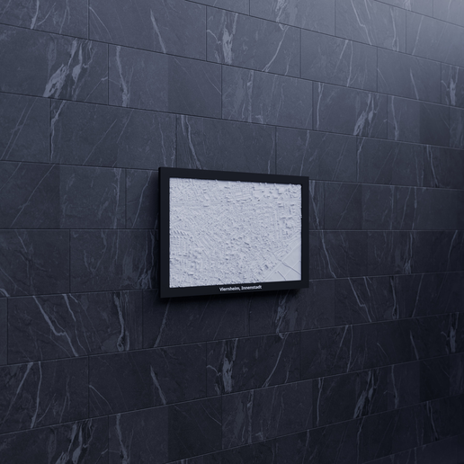 Viernheim, Germany - 3D Miniature