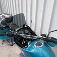 IMG_20241104_120448.jpg Kawasaki KLE400-500  adaptors for NX500 windshield