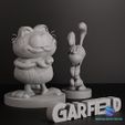 2.jpg Garfield & Odie + Garfield Logo – 3D Model Fan Art Set