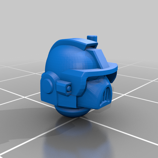 Halo Marine Head 3D model