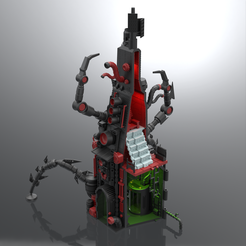1.png 3D file DOOM TOWER - MASTERS OF THE UNIVERSE - PLAYSET・3D printing design to download