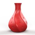 Twisted-Vase-with-narrow-mouth-and-wide-bottom.jpg Hexagon Twisted Flower Vase with narrow mouth and wide bottom