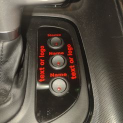 IMG_20220715_225919818.jpg STL file DODGE CHALLENGER (>2015) SWITCHES / REMOTE・3D printer design to download