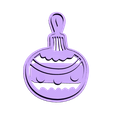 Christmas_ornament_1_Cookie_Cutter.STL Fichier STL gratuit Mistletoe Cookie Cutter・Modèle à télécharger et à imprimer en 3D
