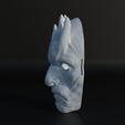 88.png Night King Face Mask - Cosplay Mask 3D print model