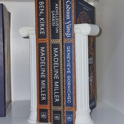 roman_1.jpg Roman Ionic Column Book Holder (3D Printable )
