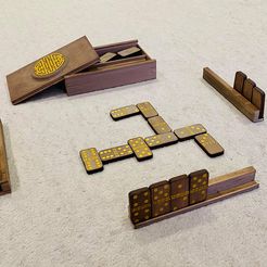 3E0EE392-21AF-49EC-A2EB-7414F2F43A13.jpeg Файл 3D Набор домино двойное 6・Дизайн 3D принтера для загрузки