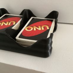 Wavy Card Tray - Dual Deck Playing Card Holder