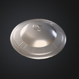 3.png Soucoupe volante classique - Soucoupe volante Modèle 3D d'OVNI